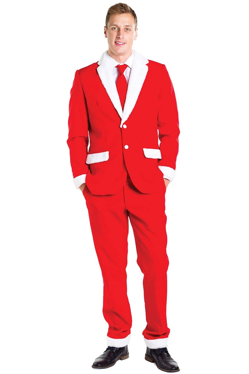 Tipsy Elves Santa Suit Pants: 38 - Image 4